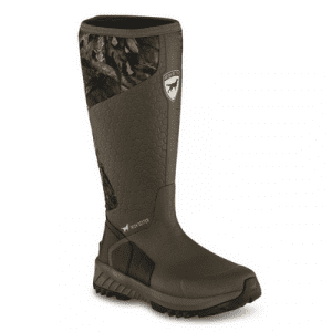 Long green camo Irish Setter MudTrek Boots