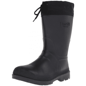 Kamik men's long black waterproof hunting boots