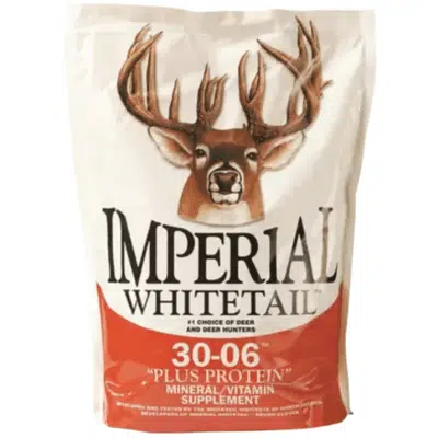 Whitetail Institute 30-06 Deer Mineral +Protein inn a white bag