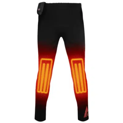 ActionHeat 5V Heated Base Layer Pants in black print