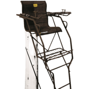 Hawk Big Denali Ladder Tree Stand in brown alligator print