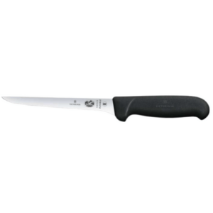 Victorinox Fibrox Pro 6" Boning Knife with a black handle and flexible blade