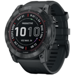 Garmin Fenix 7 Sapphire Solar in black