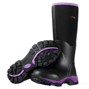 HISEA Apollo Basic Women's Hunting Boots in black and purple lining