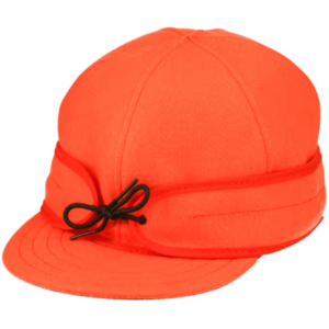 Stormy Kromer Original Cap in blaze orange