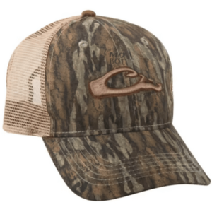 Drake Waterfowl 6-Panel Mesh-Back Cap in messy oak bottomland