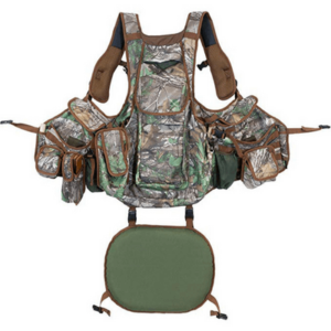 Hunters Specialties Undertaker Turkey Vest in brown lining camo